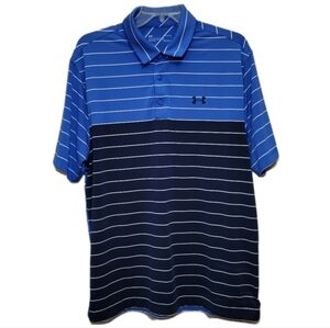 Under Armour Men's Short Sleeve Striped Polo Shirt